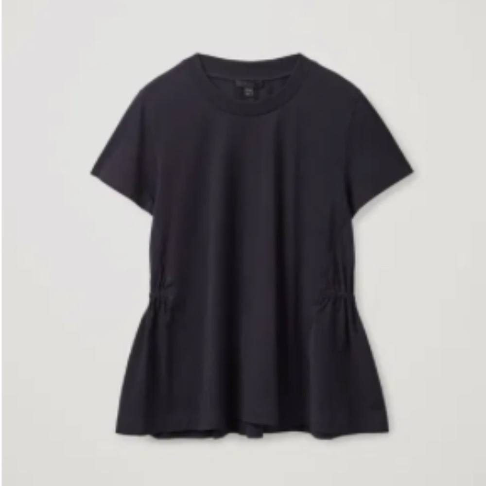 COS Drawstring Top